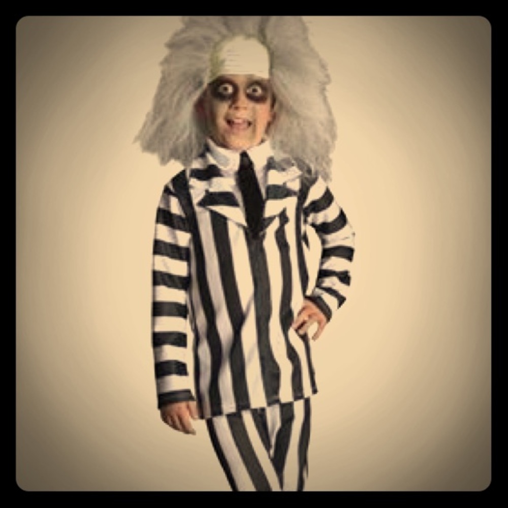 Beetlejuice Halloween Costume Child